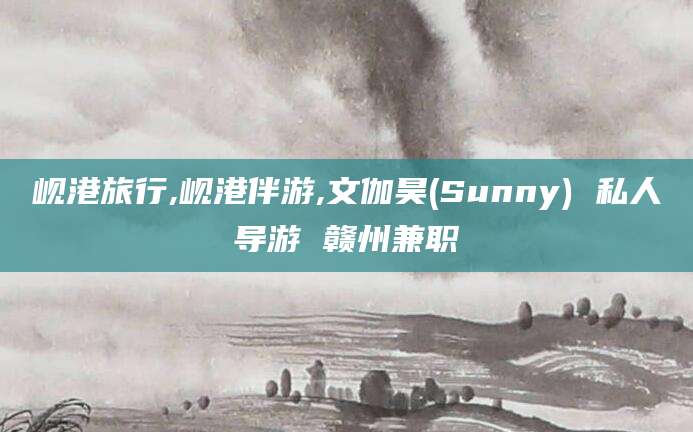 德阳岘港旅行,岘港伴游,文伽昊(Sunny) 私人导游 赣州兼职